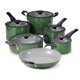 thumbnail image 2 of Juego de Utensilios de Cocina Tramontina 11 Piezas Verde Antiadherente, 2 of 5