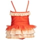 thumbnail image 4 of Tankini Naranja con Falda para Niñas Pequeñas Disney Moana Talla 4T, 4 of 5
