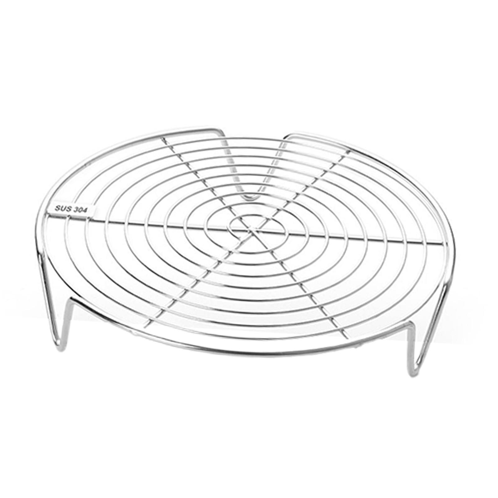 Ioensy - Soporte De Bandeja De Vapor De Acero Inoxidable Para Restaurante, Cocina, 22 Cm