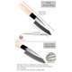 thumbnail image 2 of Cuchillo de chef de sushi Seki Japan Seki SANBONSUGI 105 mm 420J2, 2 of 9