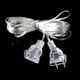 thumbnail image 5 of Cable de extensión de energía transparente de 5 m, cable de extensión de luz de hadas para cortina de cuerdas, cable de extensión de energía de potencia para luces, decoración de exteriores para fiest, 5 of 7