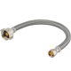 thumbnail image 1 of Conector para inodoro Eastman, manguera trenzada de acero inoxidable de 40 cm, 1 of 6