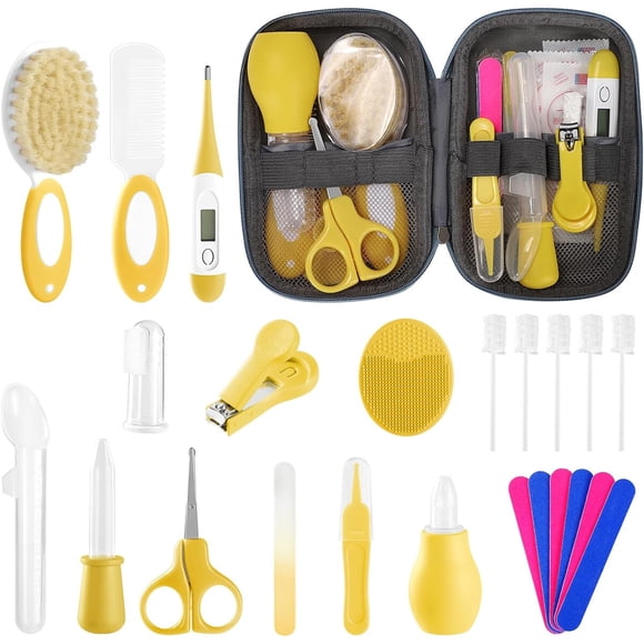 Kit Cuidado Bebé 24 Piezas Acero Inoxidable Portátil