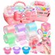 thumbnail image 1 of Kit de burbujas Nano Tape Jimcii Pink Bow con Squishy Maker Kids, 1 of 7