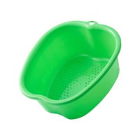 Ioensy - Bañera De Pie Grande De Plástico Portátil Para Baño De Pies Lavabo De Spa Para Uñas De Los Pies Y Tobillos Verde