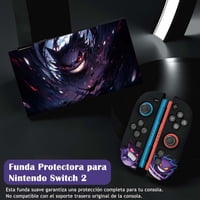 Syjupy - Funda Protectora Compatible Con Nintendo Switch 2, Funda Rígida Y Delgada Acoplable Para Consola Y Mandos Joy Con