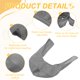 thumbnail image 3 of Bozal para Gato Uxcell, Ajustable, Malla Transpirable, Circunferencia 7-9 Pulgadas, Gris Claro, 3 of 6