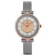thumbnail image 1 of Reloj Zing Con Acentos De Cristal Malla Acero Inoxidable Esfera Dorada Y Plateada Cuarzo 00130spn601 Para Mujer, 1 of 2