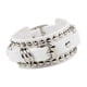 thumbnail image 2 of Pulsera De Cuero PU Con Remaches Ajustables Para Ciclismo, Mujeres Y Ni?as, Color Blanco, 2 of 5