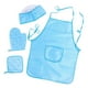 thumbnail image 1 of Delantales Para Niños Vestido De Cocina Conjunto De Disfraz De Chef Para Juegos Juego De Rol De Cosplay Azul, 1 of 3