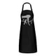 thumbnail image 4 of Barbero Delantal Profesional Delantal De Trabajo Suave Para Restaurantes Kitchens Patios Traseros Blancos, 4 of 5
