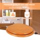 thumbnail image 4 of Asiento de Inodoro Ángel Escudo Duradero con Chapado de Madera Natural, 4 of 7