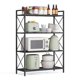 thumbnail image 1 of Estante de almacenamiento metálico Shelf SONGMICS de 4 niveles, 32 x 80 x 113 cm, 1 of 8