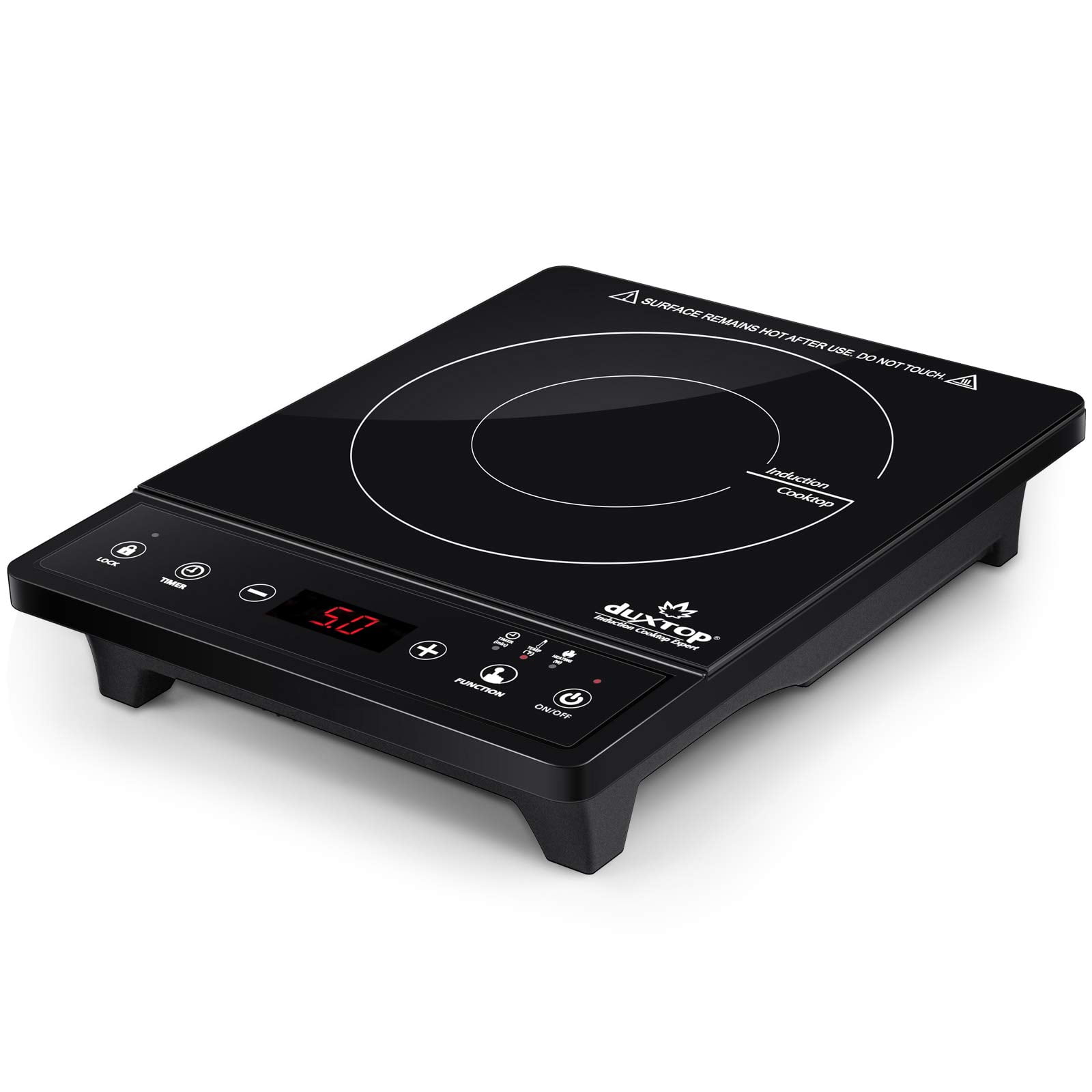 Placa De Inducción Duxtop 8500st E210c2 1800w Con Temporizador De 15 Niveles