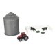 thumbnail image 1 of Set de juguete ERTL Case IH con silo de grano, tractor y animales, 1 of 6