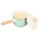 thumbnail image 3 of Sartén antiadherente Sartén Olla con tapa Utensilios de cocina Cacerola verde, 3 of 3