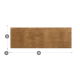 thumbnail image 2 of Respaldo Tabor 2 Plazas Rosen Madera Taffy, 2 of 2