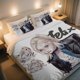 thumbnail image 1 of SKZ Felix Punk Fashion Duvet Cover Set Easter bedding Includes a Duvet Cover And Two Pillowcases, 1 of 1