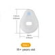 thumbnail image 1 of Adult Child Pet Automizer Asthma Spacer Inhaler Spacer Mist StorageTank Compressor Aerosol Cabin Nebulizer Tank with Mask Cup, 1 of 3