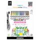 thumbnail image 1 of Zebra Pen doodler’z Dual Brush Pens, paquete de 12 colores surtidos, 1 of 7