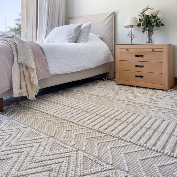 Alfombra Tezpur Living Lana Beige 250x350