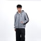 thumbnail image 1 of Polerón Kappa Full Zipper Grey Banda Black, 1 of 4