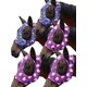 thumbnail image 1 of Juego de 5 máscaras antimoscas para caballo Mask-Tech con protección UV, talla grande, 1 of 6