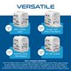 thumbnail image 5 of Adaptador de corriente universal Ceptics 5 en 1 con USB-A y USB-C, 5 of 9