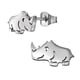 thumbnail image 1 of Pendientes de acero inoxidable Rhino, 1 of 3