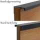 thumbnail image 2 of Tiradores Para Gabinete Lc De Aluminio Negro De 15 Cm 6 Piezas, 2 of 6