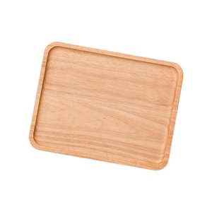 Magideal - Bandeja De Madera Para Servir, Bandeja Para Desayuno, Regalo De Inauguración De La Casa, Bandeja De Comida, Plato Para Aperitivos, Cocina Otomana, Bar 33Cmx27Cm