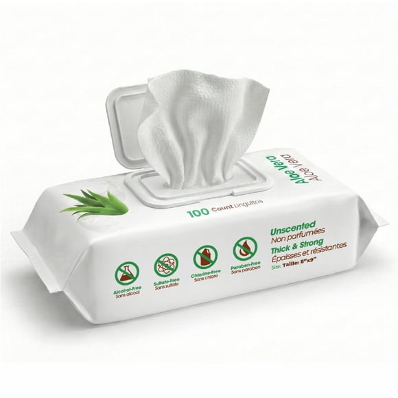 Toallitas Para Perros Grandes Sin Perfume 100 Unidades