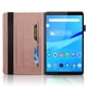 thumbnail image 4 of Funda con relieve del Árbol de la Vida para tablet Lenovo Tab m8 con soporte, ranuras para tarjetas y soporte para lápiz óptico. Oro, 4 of 6