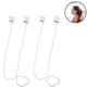 thumbnail image 1 of 2 pares de correas magnéticas antipérdida para AirPods, cordón deportivo de silicona suave, cordón para el cuello, 1 of 8