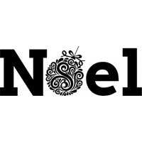 Rienda Libre Graphics - Decomural Noel Christmas Bauble Ws-50024