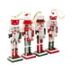 thumbnail image 1 of Figura De Cascanueces De 4 Piezas, Soldado De Cascanueces De Madera Para Fiesta, Festival De Navidad, 1 of 2