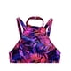 thumbnail image 1 of Bikini peto alto estampado morado Talla S, 1 of 3