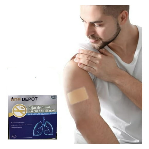Set 7 Parches Para Dejar De Fumar Sanitarios Saludable Lau