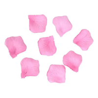 Genérico - Pétalos Flores Artificiales Manualidades Rosa