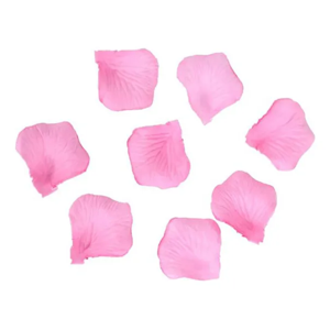 Genérico - Pétalos Flores Artificiales Manualidades Rosa