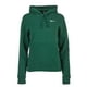 thumbnail image 1 of Sudadera con capucha Nike Club para mujer, forro polar, color verde, 1 of 3