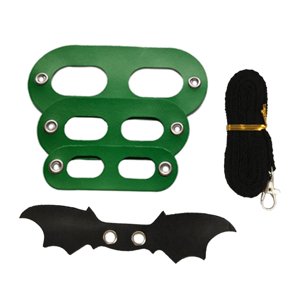 Ioensy - Correa De Lagarto Ajustable, Arnés De Dragón Barbudo De 3 Tamaños, Ala Y Correa Verde