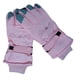thumbnail image 1 of Guantes De Niños Para Nieve, Invierno. Diseño Bigotes Gato Rosa Claro, 1 of 3
