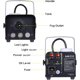 thumbnail image 3 of Fog Machine JDR Smoke Machine Controllable LED Light 500W, 3 of 3
