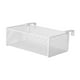 thumbnail image 1 of Estante para Plantas de Balcón, Cesta de Almacenamiento Colgante, Estante para Litera, Accesorios con Ganchos Escalables para Organización de Oficina, Blanco, 1 of 5