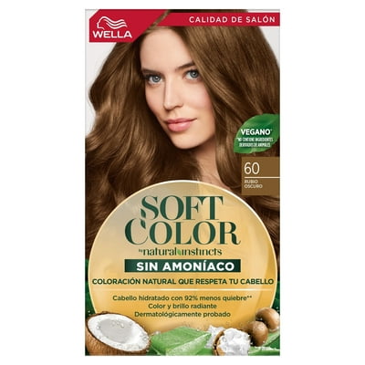 Coloración Cabello 60 Rubio Oscuro 1 Un Soft Color