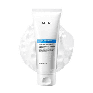 Anua - Limpiador Espumoso Hidratante Suave Con 8 Ácidos Hialurónicos (150 Ml)
