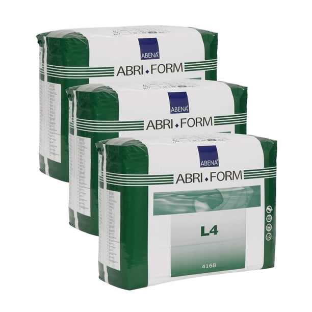 Calzoncillos Abena Abri-Form Comfort con respaldo de plástico de nivel 4, tamaño grande