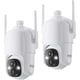 thumbnail image 1 of Camara Seguridad Dzees 360 PTZ 2K WiFi Exterior 2 Pack, 1 of 3