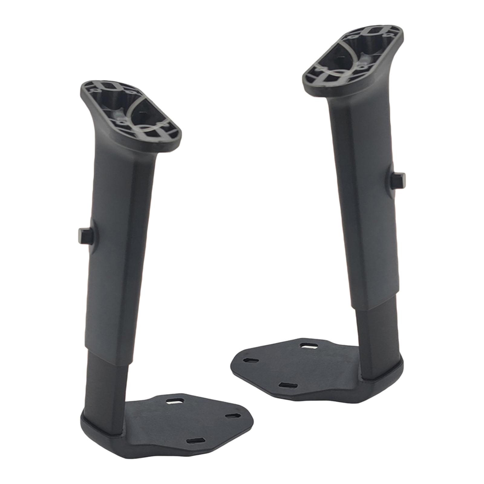 Ioensy - Cojines De Reposabrazos De Repuesto Regulables En Altura Para Piezas De Repuesto De Reposabrazos Negro